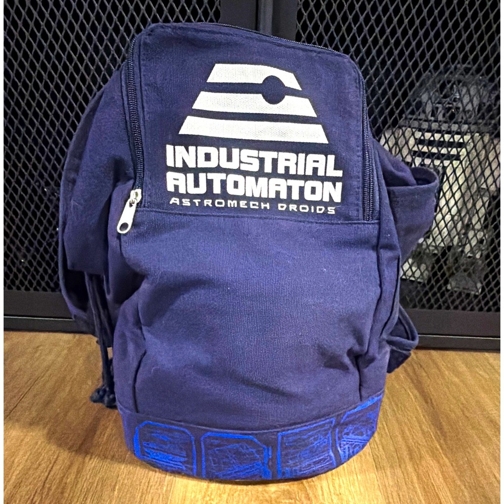 Star Wars Galaxy's Edge Disney Park R2-D2 BB-8 Astromech Droid Canvas‎ Backpack